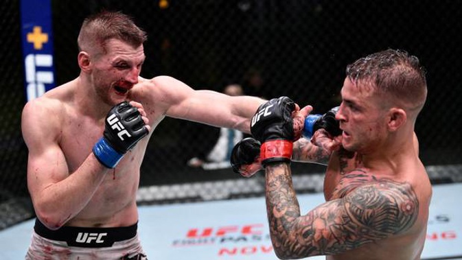 Dustin Poirier beat Dan Hooker by unanimous decision in an instant classic. (Photo / Getty)
