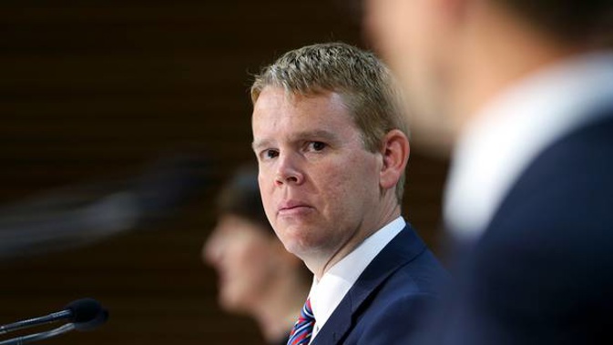 State Services Minister Chris Hipkins says criminal charges could be on the table if there is malice behind a leak of Covid-19 patient details. Photo / Mark Mitchell