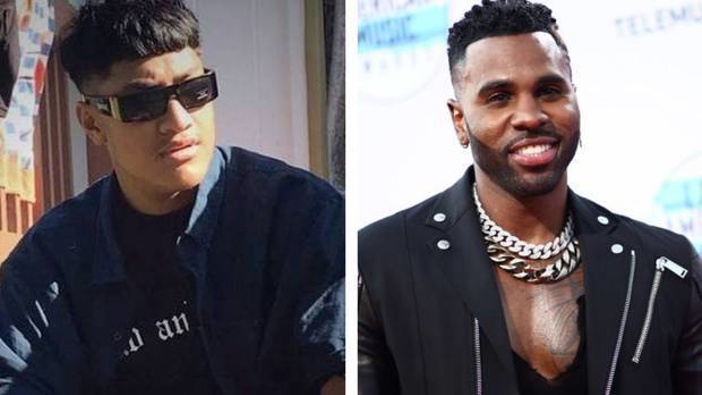 Jawsh 685 collaborated with Jason Derulo after he created a viral TikTok beat. (Photos / Supplied / Getty)