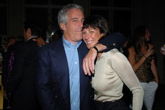 Jeffrey Epstein and Ghislaine Maxwell at a New York event in 2005. (Photo / Getty)