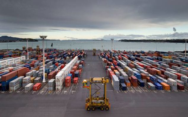 Ports of Aucklandand the Waitemata harbour. (Photo / NZME)