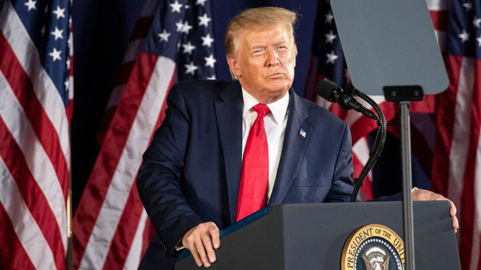 Donald Trump has bothered Kiwis by claiming credit for Ernest Rutherford's achievements. (Photo / Getty0