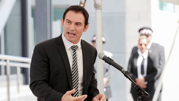 Police Minister Stuart Nash.