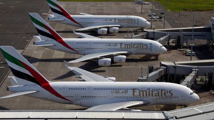 Emirates has put a pause on inbound flight bookings for three weeks. Photo / Dean Purcell