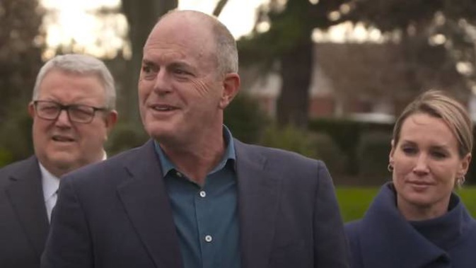 People on social media have branded Todd Muller's remark as "embarrassing". Photo / RNZ