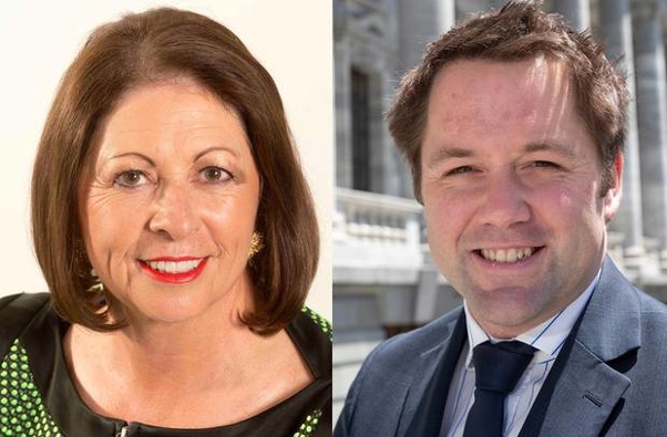 Michelle Boag and Hamish Walker combined to leak 18 Covid patients' confidential details.