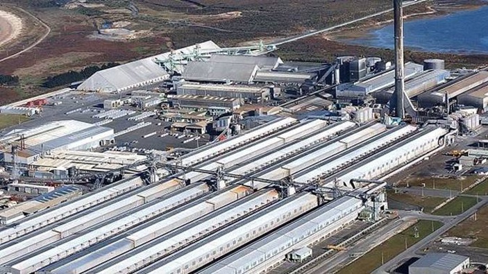 Rio Tinto's aluminium smelter at Tiwai Point. Photo / Supplied