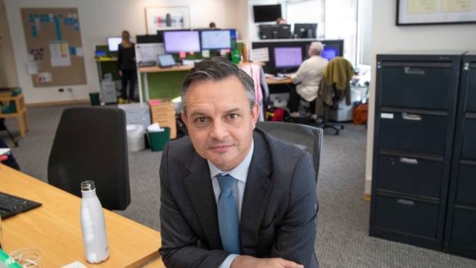 Green Party co-leader James Shaw. (Photo / Mark Mitchell)