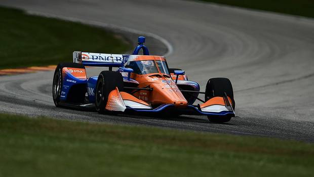 Scott Dixon racing at Road America. (Photo / Getty)
