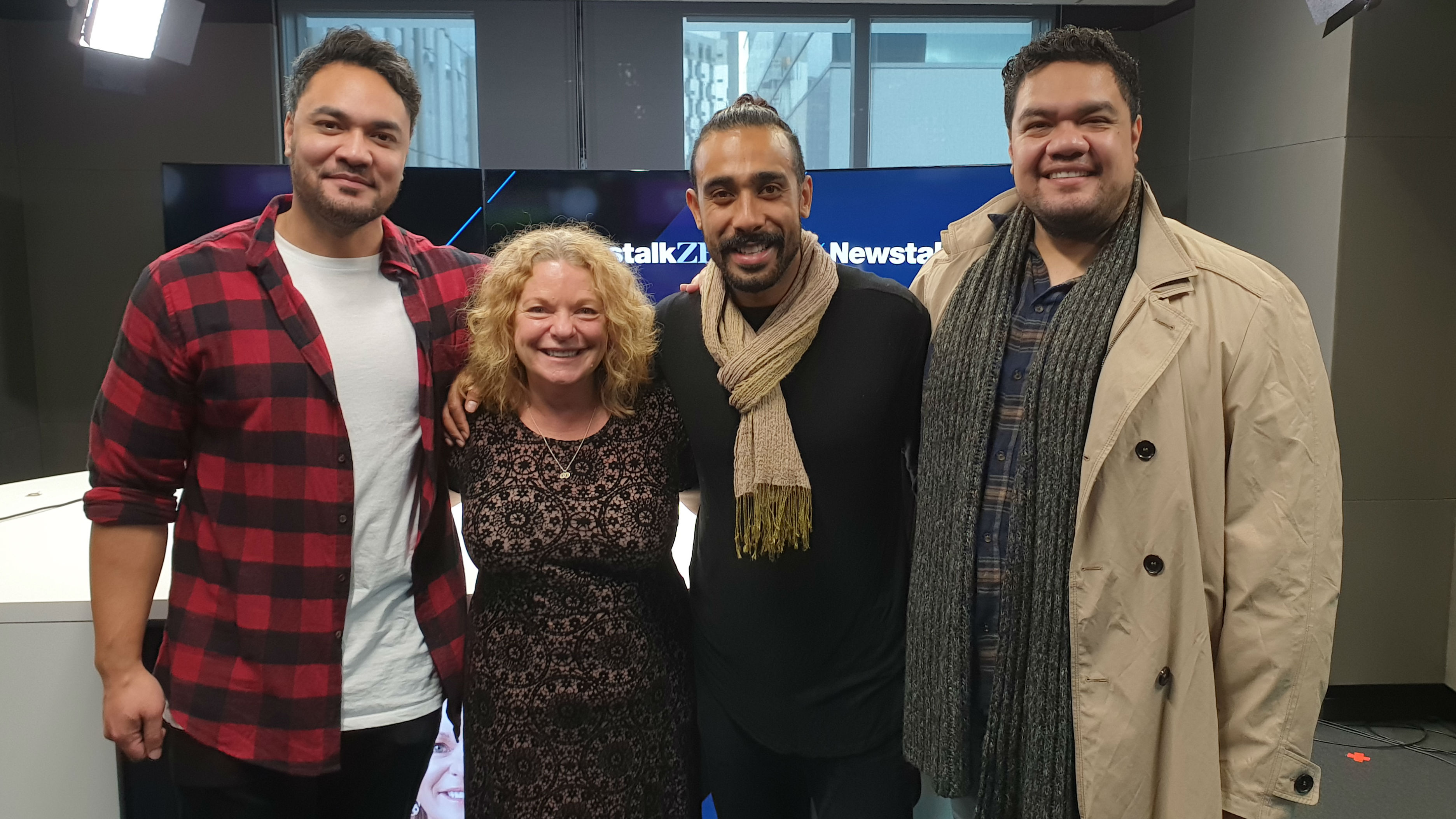 Sol3 Mio joins Kerre McIvor in studio, perform Three Little Birds