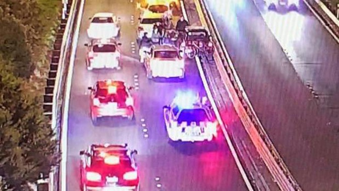 Dave Barker had been driving home from work in Wellington on SH1 when he suffered a life-threatening cardiac arrest and crashed. (Photo / NZ Police)