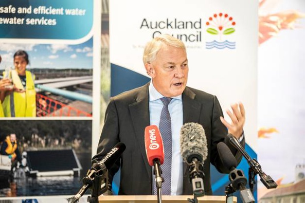 Auckland Mayor Phil Goff has announced a 3.5 per cent rates increase. (Photo / Michael Craig)