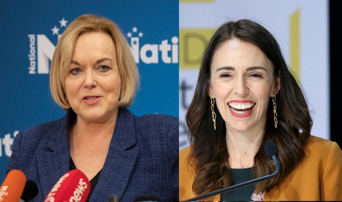 Opposition leader Judith Collins, left, and Prime Minister Jacinda Ardern. Photo composite / Mark Mitchell