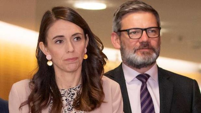 Prime Minister Jacinda Ardern and Cabinet minister Iain Lees-Galloway.