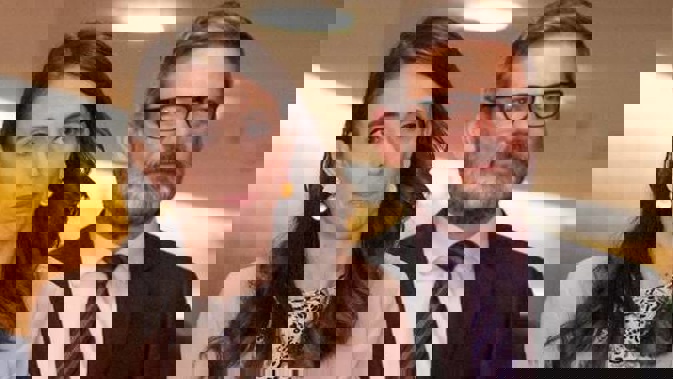 Prime Minister Jacinda Ardern and Cabinet minister Iain Lees-Galloway.