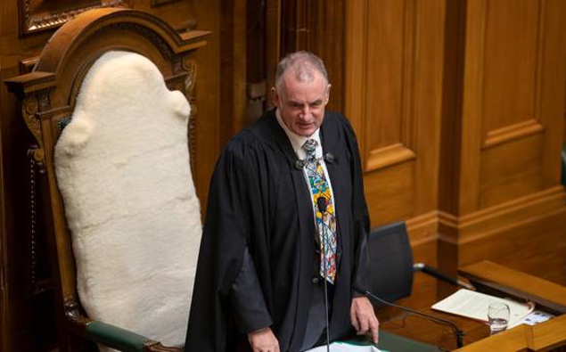 Parliament's Speaker Trevor Mallard. (Photo / File)