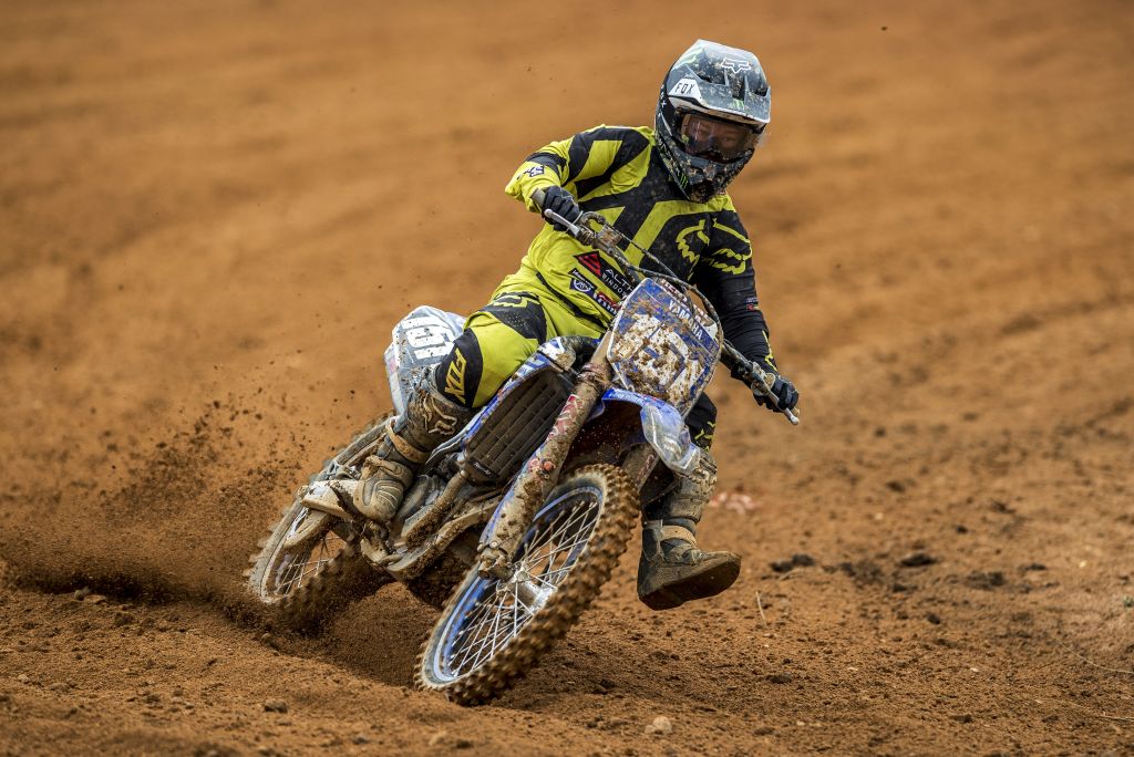 Courtney Duncan in action in Portugal. (Photo / Getty)