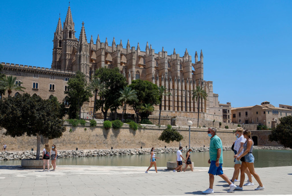 Tourism in Spain is set to drop dramatically as the country records huge increases in Covid-19 cases. (Photo / Getty)