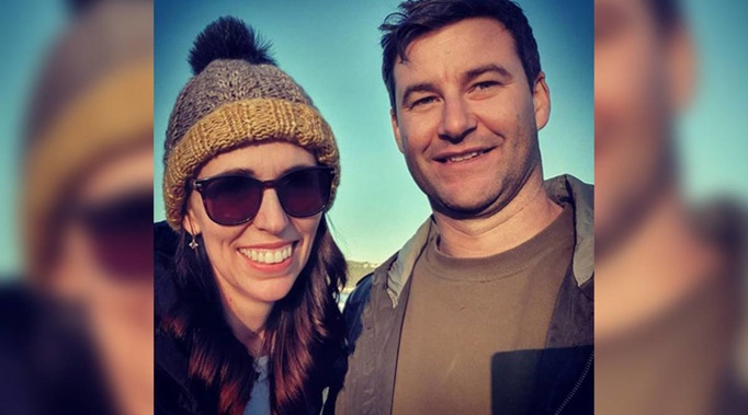Prime Minister Jacinda Ardern and Clarke Gayford. (Photo / Supplied)