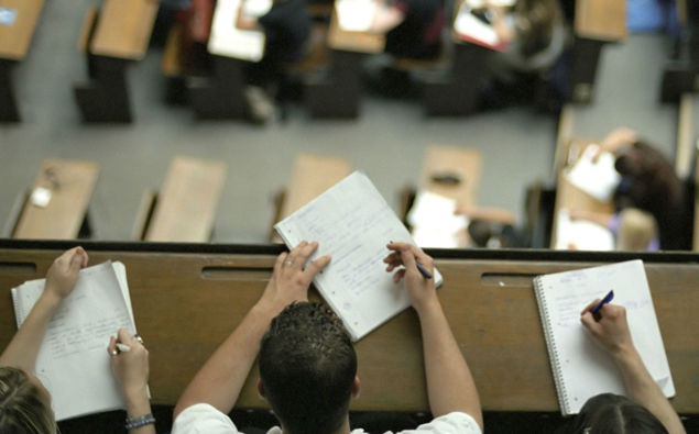 University students in an exam. (Photo / File)