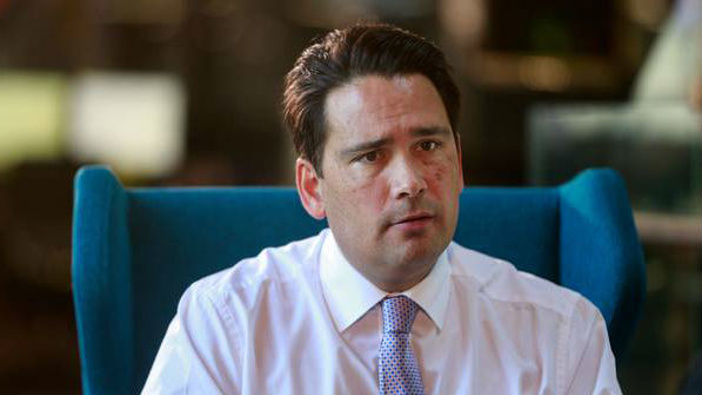 National MP Simon Bridges is glad New Zealand has condemned China's controversial law. (Photo / File)