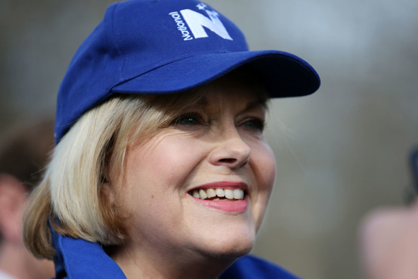 National leader Judith Collins will be smiling at the latest TVNZ Colmar-Brunton poll. (Photo / Getty)