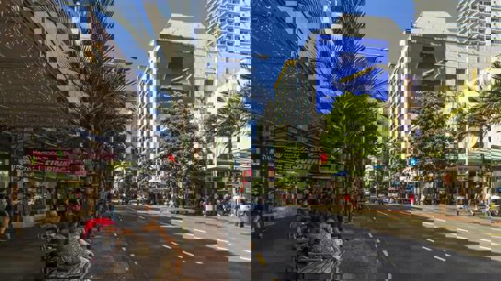 A pedestrian count in Auckland's CBD found foot traffic was down by a quarter compared to last year. Photo / 123RF
