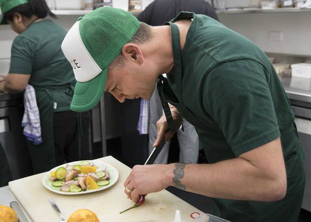 Chef Nic Watt . Photo/Brett Phibbs