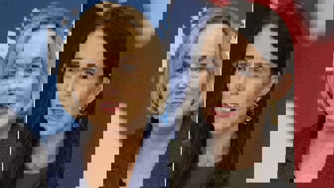 Judith Collins and Jacinda Ardern. (Photo / NZ Herald)