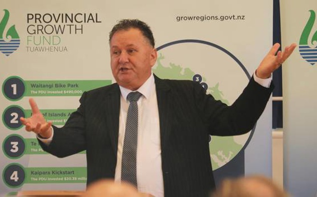 On Tuesday Shane Jones released figures about jobs linked to the Provincial Growth Fund which were questioned by economists and the Opposition. Photo / Peter de Graaf