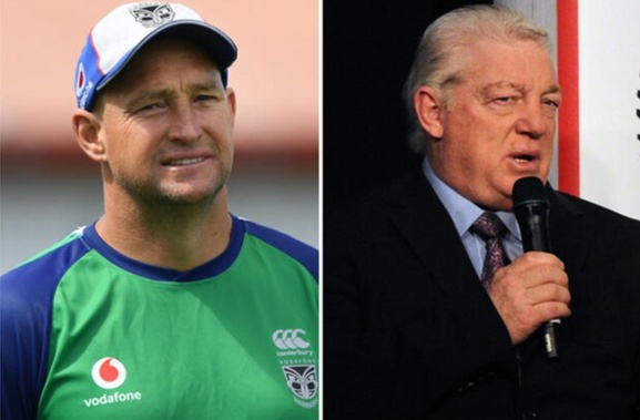 Nathan Brown and Phil Gould. Photos / Photosport