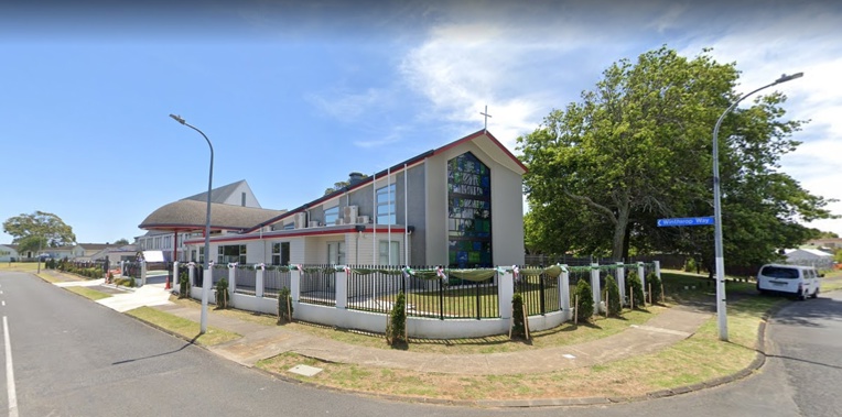The church congregation at the Christian Church of Samoa Māngere East Puaseisei, on Winthrop Way, Māngere. Image / Google