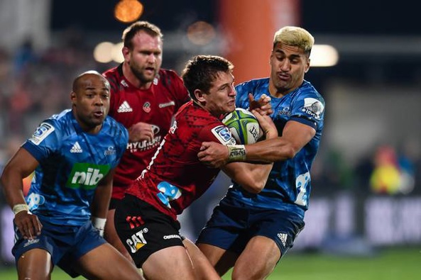 The Blues vs Crusaders match won't be held this weekend at Eden Park. Photo / Photosport