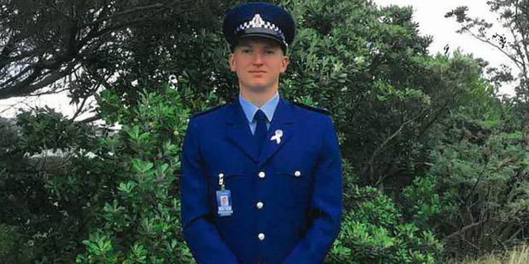 Constable Matthew Hunt. Photo / Supplied