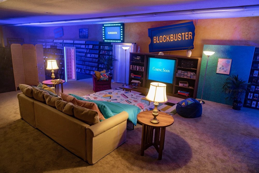 The world's last Blockbuster is going up as an Airbnb listing. (Photo / Supplied)