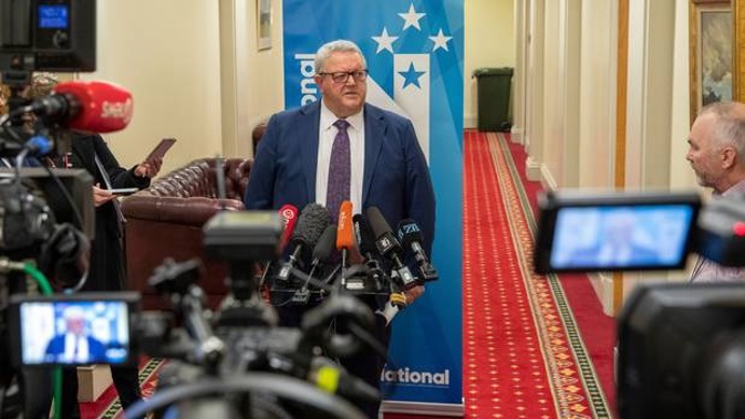 National Party deputy leader Gerry Brownlee says he apologises if people misinterpreted his 'interesting facts' comments. Photo / Mark Mitchell