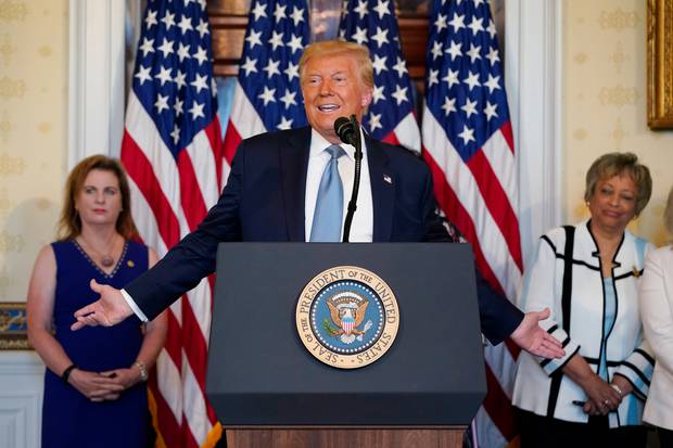 President Donald Trump. Photo / AP