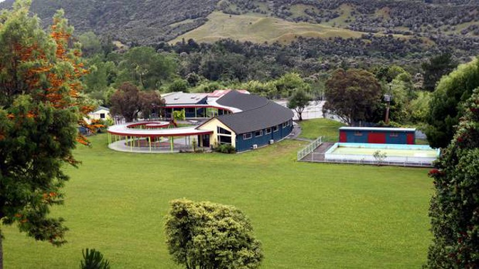 Te Kura O, Lake Waikaremoana near Wairoa. The pair gradually siphoned money from the already struggling school for nearly two years. Photo / File