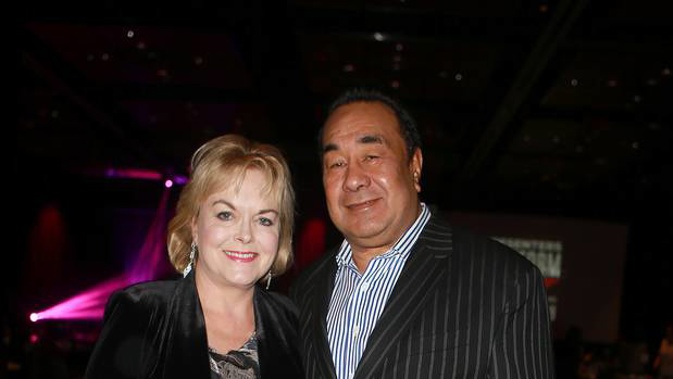 Judith Collins has joked she can't get David Wong Tung, her husband for 40+ years, to do anything she suggests. Photo / Norrie Montgomery.