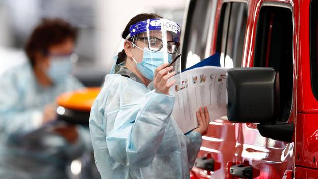 Melbourne CBD under stage 4 Covid restrictions. Photo / Supplied