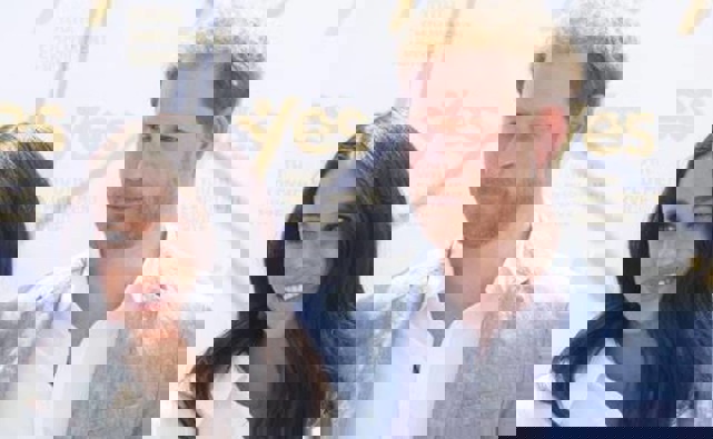 Prince Harry and Meghan Markle. (Photo / NZ Herald)