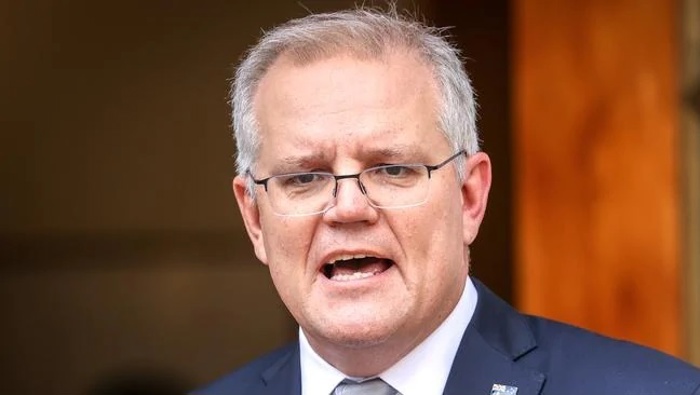 Scott Morrison has criticised Victoria’s road map strategy, for which Daniel Andrews is facing mounting backlash. Picture: Getty ImagesSource:Getty Images