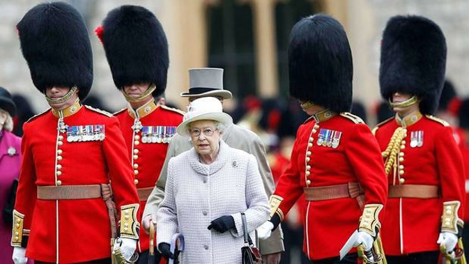 Thirteen of the Queen's guards have been jailed for breaching lockdown for a rave. (Photo / Getty)
