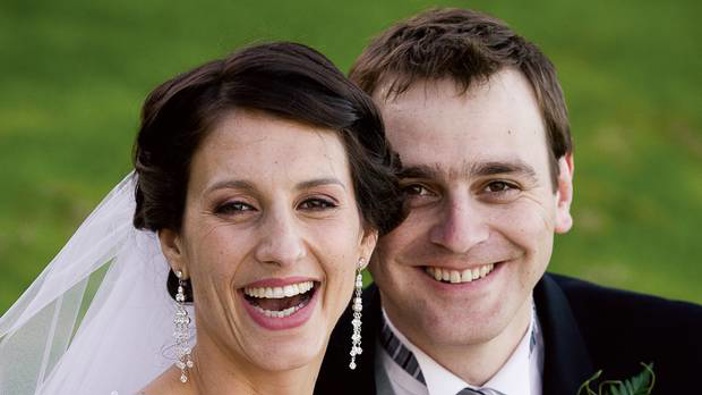 Matt Vickers with his former wife Lecretia Seales. (Photo / NZ Herald)