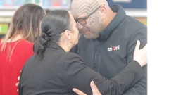 Waiariki Rawiri Waititi has announced the party's policy for te reo Māori in Tauranga today. (Photo / George Novak)