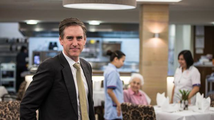 Earl Gasparich of Oceania Healthcare. (Photo / NZ Herald)