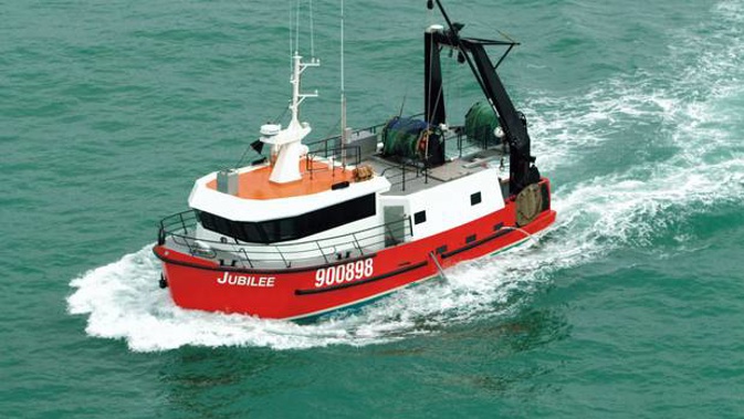 The 90-tonne, 16m fishing vessel Jubilee sank after sending a distress signal in the early hours of October 18, 2015. Photo / Suppled