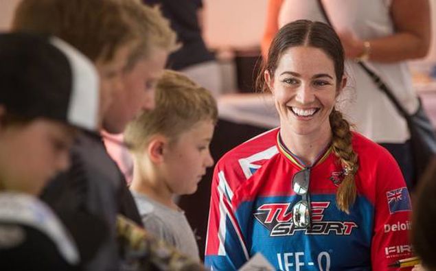 BMX star Sarah Walker. (Photo / Stephen Parker)