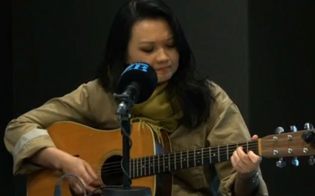 Bic Runga performs live in studio
