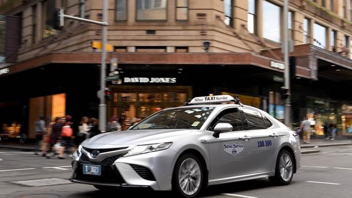 Health authorities are on the hunt for passengers after a taxi driver worked eight days while infectious. Picture: NCA NewsWire/Bianca De MarchiSource:News Corp Australia